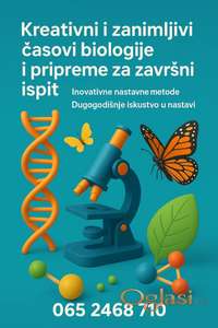 Pripreme za prijemni i časovi biologije