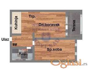 Dvosoban stan u izgradnji sa PDV-om Adice