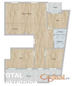 Stan NOVI SAD,PODBARA - 110 m2 294580 €, ID: 1101334