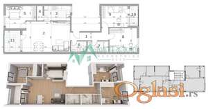 Veternik - Komforan četvorosoban stan - povrat PDV-a 