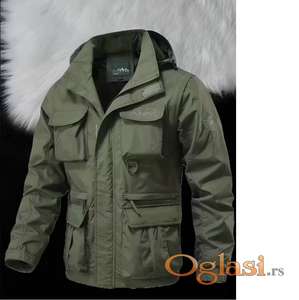 Men's Outdoor Tactical Jacket with Multiple Pockets -  boje
