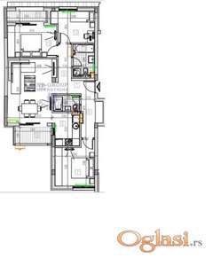 Odličan četvorosoban stan na Podbari!