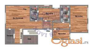 Četvorosoban stan u izgradnji na Mišeluku