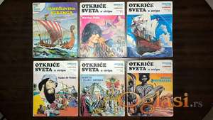 Na prodaju kolor stripovi „Otkriće sveta“ – Dnevnik / Larousse (1980)