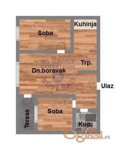 Sjajan stan u izgradnji na Telepu