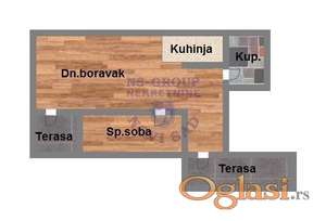 Odličan dvosoban stan na Karagači