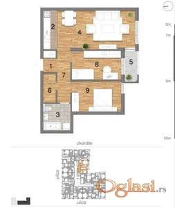 Trosoban stan PDV vrhunski kvalitet