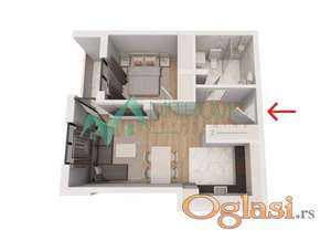 MODERNA NOVOGRADNJA – Mišeluk – 43m² sa povraćajem PDV-a! 
