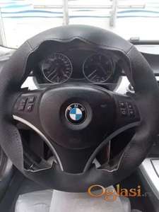BMW E90 kožna presvlaka po meri volana , kao fabrička - uradi sam