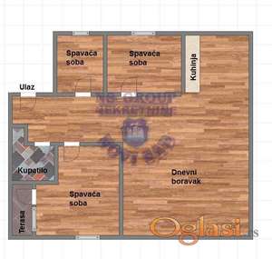 Trosoban stan u Sremskoj Kamenici