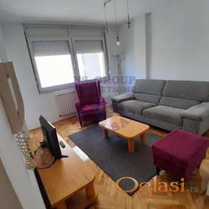 Izdaje se kompletno namešten dvosoban stan površine 53 m² na Grbavici