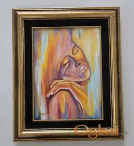 Ulje na platnu - Strast, prelepa slika!