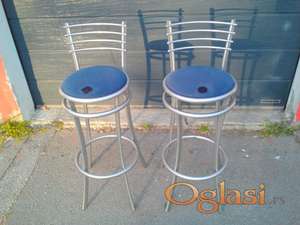 Barske stolice BLUE SILVER
