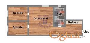 Izgradnja - Dvoiposoban stan na Adicama