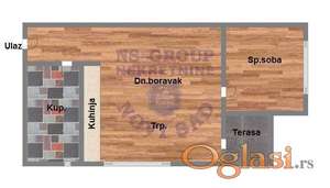 Dvosoban stan na Adicama