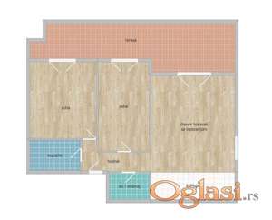 STAN - NOVI SAD - TELEP - 104m2 - 230000 evra