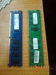 RAM memorije 4gb (2x2gb) DDR2