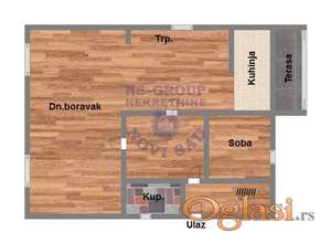 - Odlična kuća u Veterniku 99m2 - Plac 600m2 -