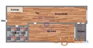 Dvosoban 47m2 Bulevar Evrope