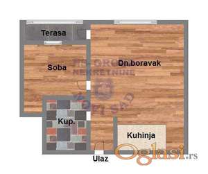 Dvosoban stan -  povrat PDV-a - Telep
