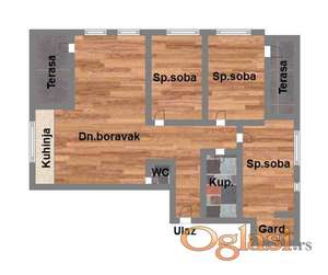 Bulevar Evrope,dvosoban,49m2