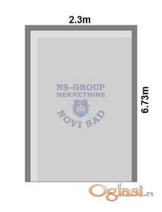 Garažno mesto u suterenu zgrade u izgradnji na Grbavici