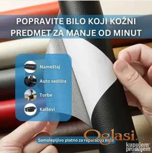 Samolepljiva eko koža platno za reparaciju