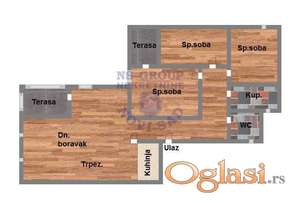 Cetvorosoban,fantastican,Telep