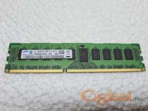 SAMSUNG 4GB DDR3 1333 MHz PC3-10600R (M393B5273CH0-CH9)