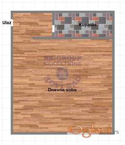 Garsonjera, 35m2, Stari Majur