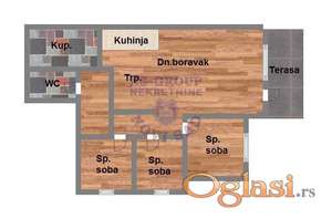 Prodaje se stan na Alibegovcu 62m2