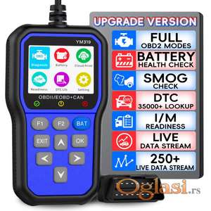 YM319 OBDII+EOBD+CAN Auto Dijagnostika