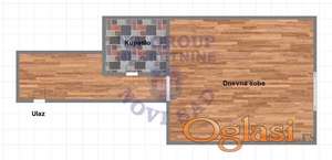 Garsonjera, 44m2, Petrovaradin