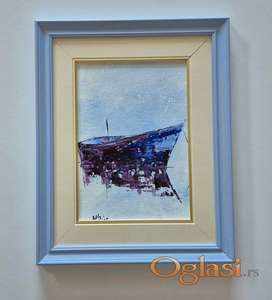 Ulje na platnu - Camac, prelepa slika!