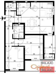 TELEP, 67m2, Trosoban sa pdv