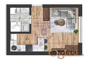 Povoljna garsonjera na odličnoj lokaciji