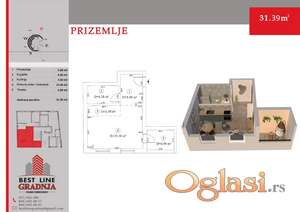 Prodaje se garsonjera - Grbavica, novogradnja! NOVI SAD