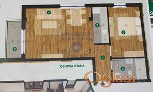 Dvosoban stan na Telepu u izgradnji