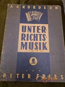 Akkordeon- Unterichtsmusik von Peter Fries.