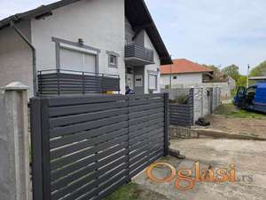 PVC LETVICE U BOJI za kapije, ograde, terase...sirine od 7,5cm, 10cm ili 12cm u STAROJ Pazovi, NOVO !