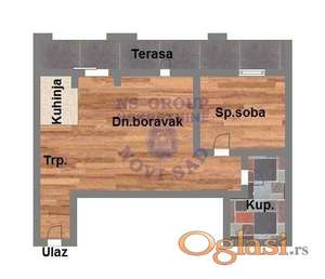 Dvosoban stan - izgradnja - Petrovaradin