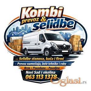 Kombi prevoz i selidbe