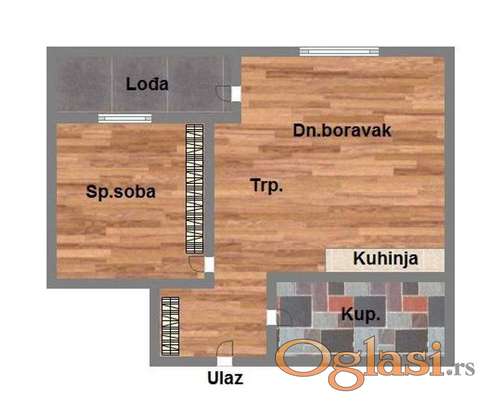 Dvosoban stan u izgradnji sa povratom PDV-a!