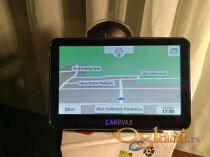 gps navigacija carrvas 4,3 inča- nove mape auto- kamion