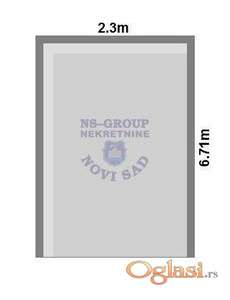 Garažno mesto u suterenu zgrade u izgradnji na Grbavici