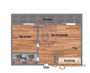 Dvosoban stan u izgradnji! TOP lokacija!