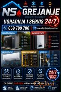Ugradnja svih vrsta gasnih instalacija, grejanje