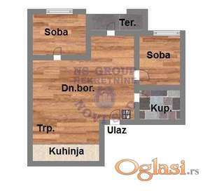 Dvoiposoban - 50m2 - PDV!