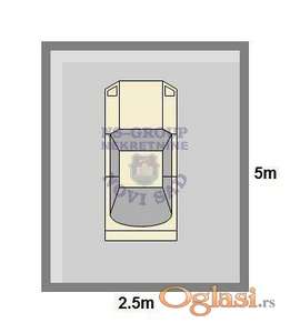 12m2 Parking mesto u dvoristu zgrade