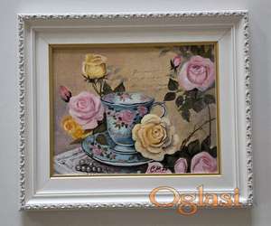 Ulje na platnu - Dodir elegancije, prelepo!